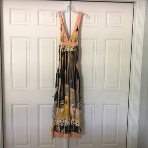 French Connection flowy patterned maxi dress 4